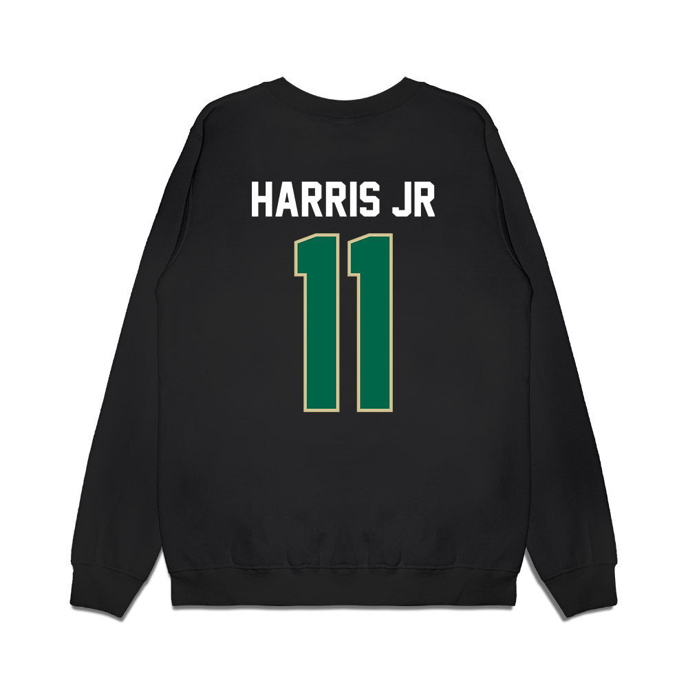 USF - NCAA Football : Derrick Harris Jr - Vintage Helmet Premium Crewneck Sweatshirt-1