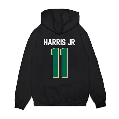 USF - NCAA Football : Derrick Harris Jr - Vintage Helmet Premium Hooded Sweatshirt-1