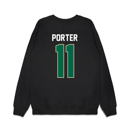 USF - NCAA Football : Joshua Porter - Vintage Helmet Premium Crewneck Sweatshirt-1