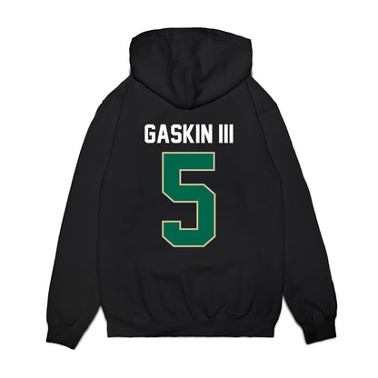 USF - NCAA Football : Fred Gaskin III - Vintage Helmet Premium Hooded Sweatshirt-1