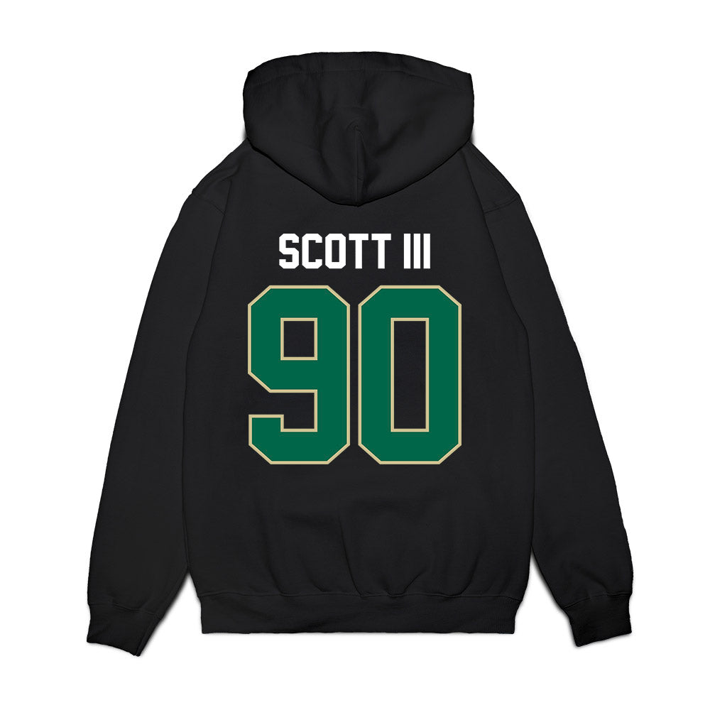 USF - NCAA Football : Richard Scott III - Vintage Helmet Premium Hooded Sweatshirt-1