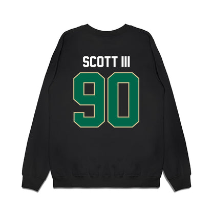 USF - NCAA Football : Richard Scott III - Vintage Helmet Premium Crewneck Sweatshirt-1