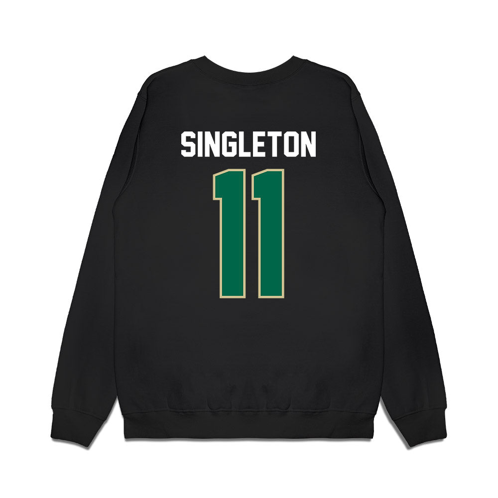 USF - NCAA Football : Keshaun Singleton - Vintage Helmet Premium Crewneck Sweatshirt-1