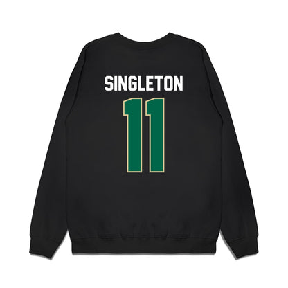 USF - NCAA Football : Keshaun Singleton - Vintage Helmet Premium Crewneck Sweatshirt-1