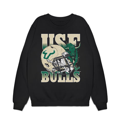 USF - NCAA Football : Richard Scott III - Vintage Helmet Premium Crewneck Sweatshirt-0