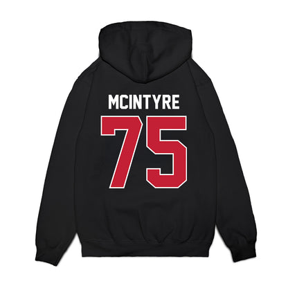 Richmond - NCAA Football : Brady McIntyre - Vintage Helmet Premium Hooded Sweatshirt-1