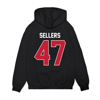 Richmond - NCAA Football : Daniel Sellers - Vintage Helmet Premium Hooded Sweatshirt-1