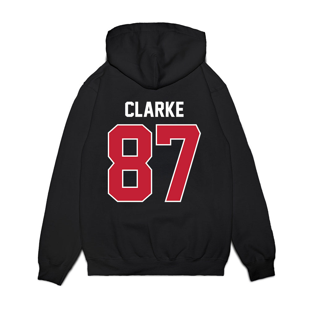 Richmond - NCAA Football : Sean Clarke - Vintage Helmet Premium Hooded Sweatshirt-1
