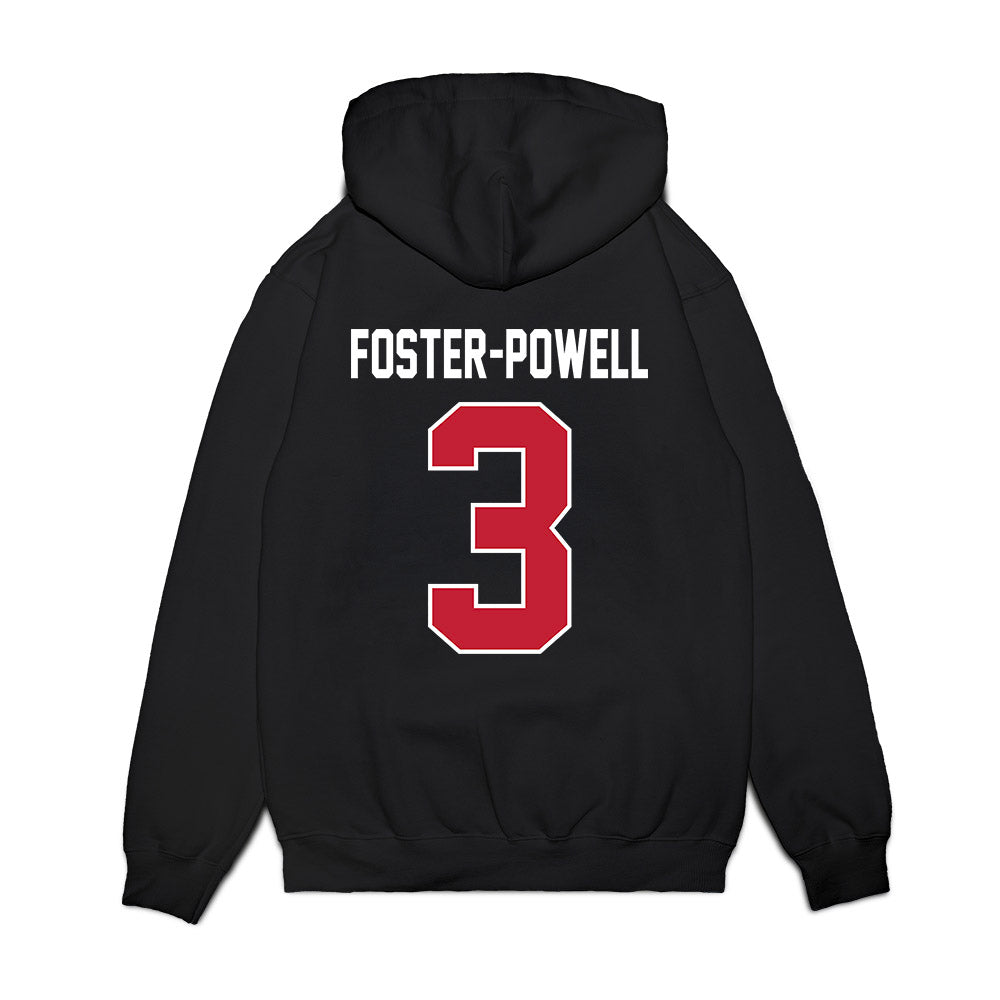 Richmond - NCAA Football : Aziz Foster-Powell - Vintage Helmet Premium Hooded Sweatshirt-1