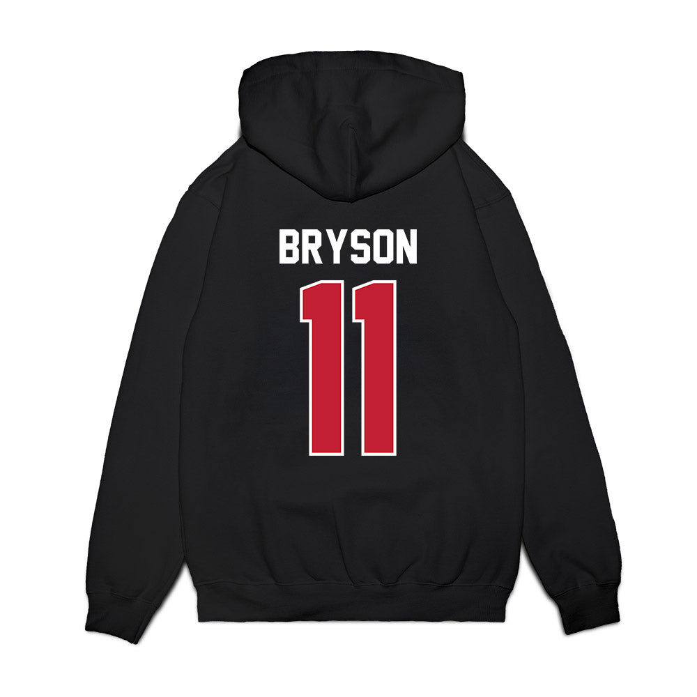 Richmond - NCAA Football : Zion Bryson - Vintage Helmet Premium Hooded Sweatshirt-1
