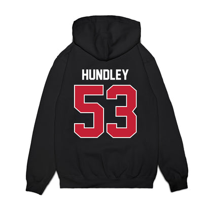 Richmond - NCAA Football : Kelsey Hundley - Vintage Helmet Premium Hooded Sweatshirt-1