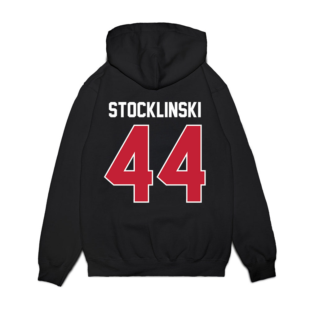 Richmond - NCAA Football : Carsen Stocklinski - Vintage Helmet Premium Hooded Sweatshirt-1