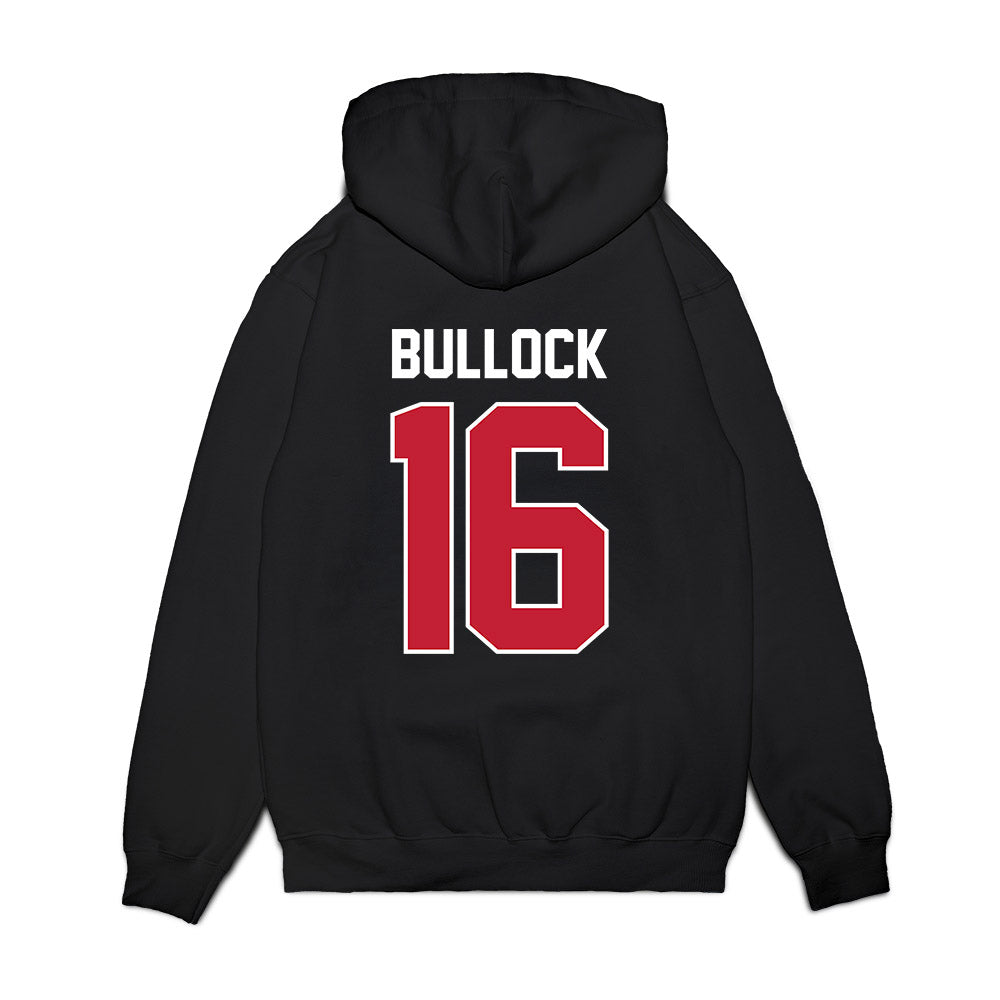 Richmond - NCAA Football : Tramayne Bullock - Vintage Helmet Premium Hooded Sweatshirt-1