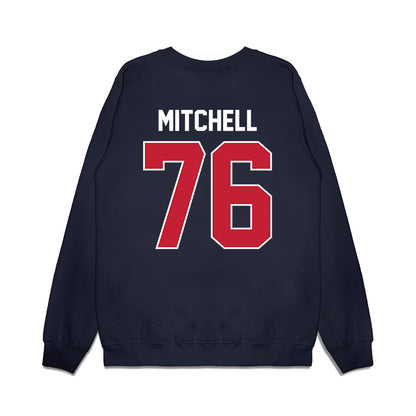 Richmond - NCAA Football : Parker Mitchell - Vintage Helmet Premium Crewneck Sweatshirt-1