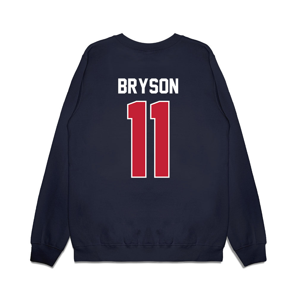 Richmond - NCAA Football : Zion Bryson - Vintage Helmet Premium Crewneck Sweatshirt-1