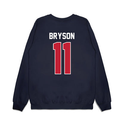 Richmond - NCAA Football : Zion Bryson - Vintage Helmet Premium Crewneck Sweatshirt-1