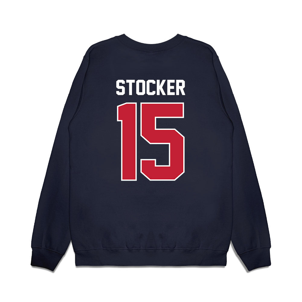 Richmond - NCAA Football : DAngelo Stocker - Vintage Helmet Premium Crewneck Sweatshirt-1