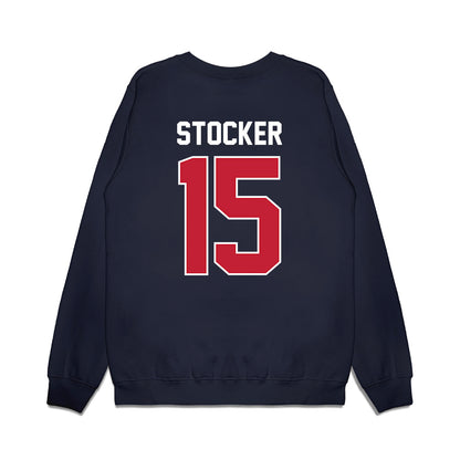 Richmond - NCAA Football : DAngelo Stocker - Vintage Helmet Premium Crewneck Sweatshirt-1