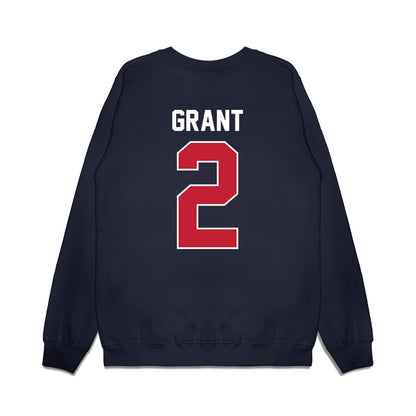 Richmond - NCAA Football : Jeremiah Grant - Vintage Helmet Premium Crewneck Sweatshirt-1