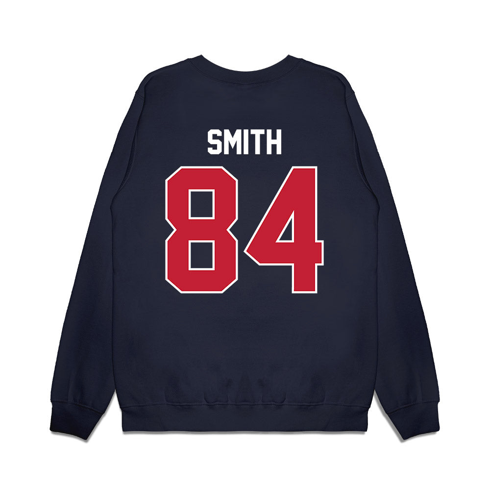 Richmond - NCAA Football : Alex Smith - Vintage Helmet Premium Crewneck Sweatshirt-1