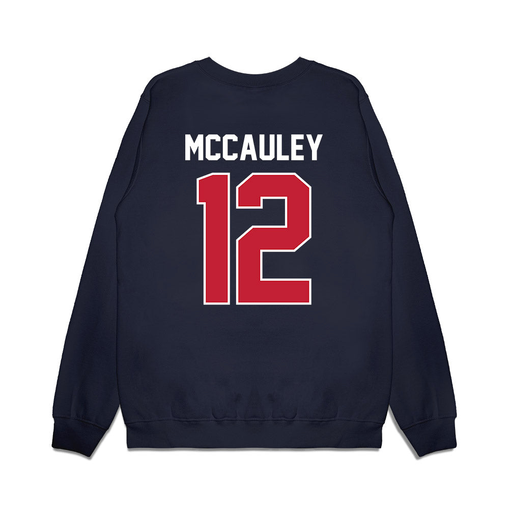 Richmond - NCAA Football : Joseph McCauley - Vintage Helmet Premium Crewneck Sweatshirt-1