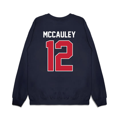 Richmond - NCAA Football : Joseph McCauley - Vintage Helmet Premium Crewneck Sweatshirt-1