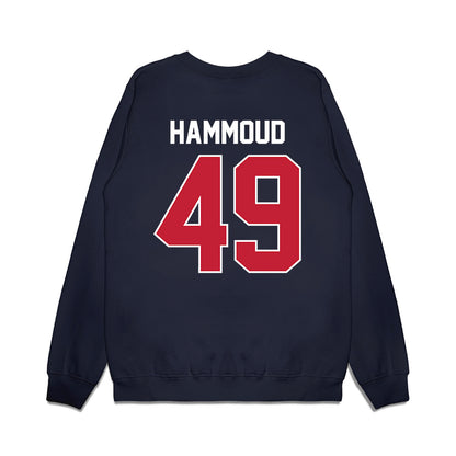 Richmond - NCAA Football : Ryan Hammoud - Vintage Helmet Premium Crewneck Sweatshirt-1