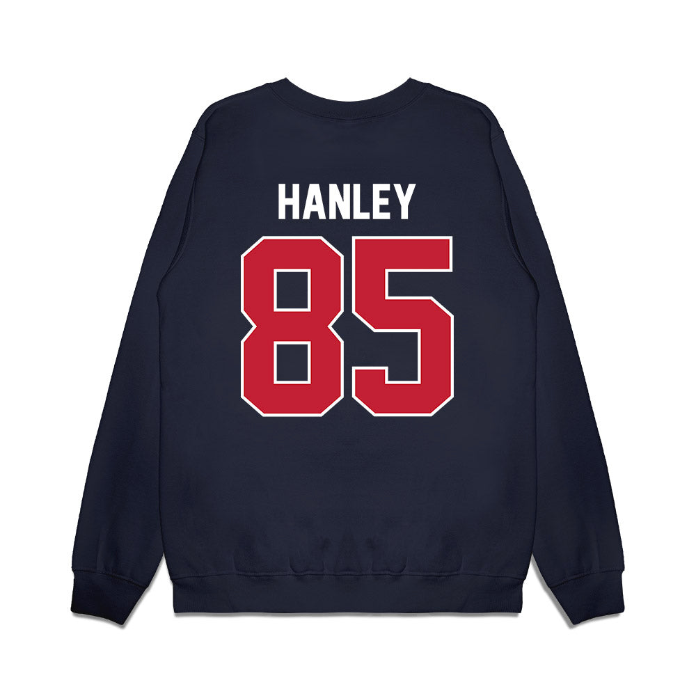 Richmond - NCAA Football : Nick Hanley - Vintage Helmet Premium Crewneck Sweatshirt-1