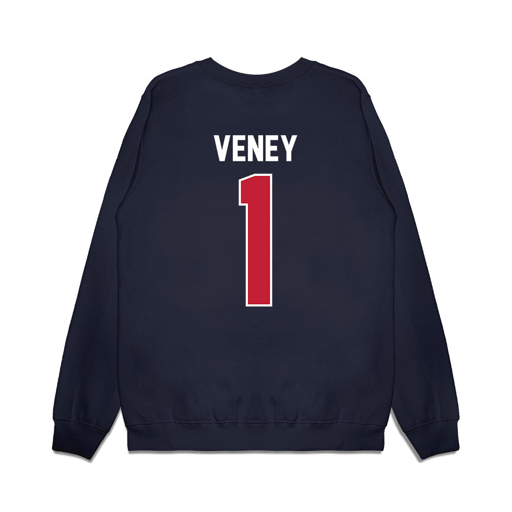 Richmond - NCAA Football : Quanye Veney - Vintage Helmet Premium Crewneck Sweatshirt-1