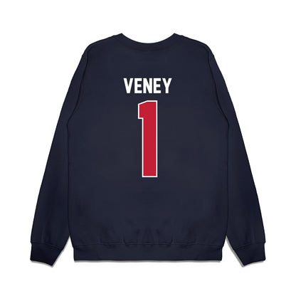 Richmond - NCAA Football : Quanye Veney - Vintage Helmet Premium Crewneck Sweatshirt-1