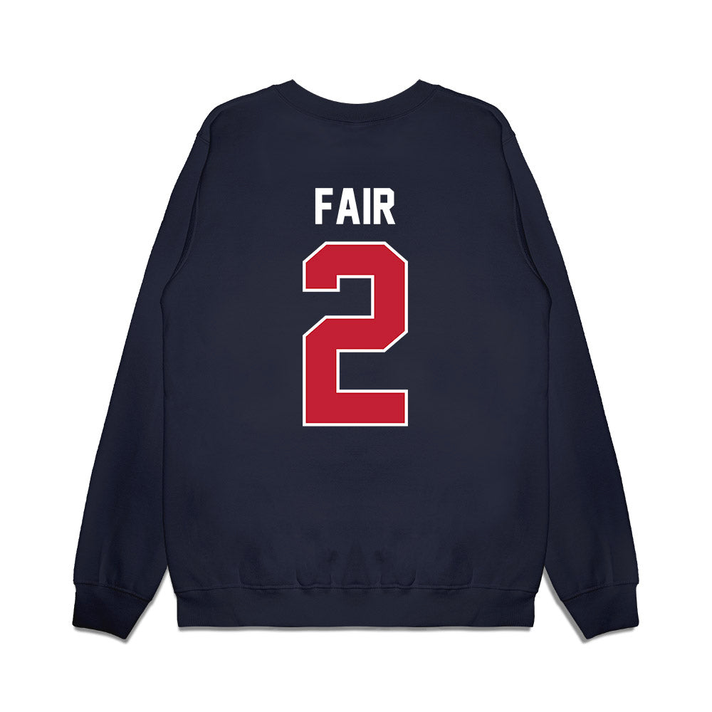 Richmond - NCAA Football : Jaiden Fair - Vintage Helmet Premium Crewneck Sweatshirt-1