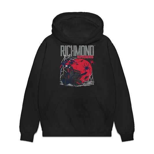 Richmond - NCAA Football : Tramayne Bullock - Vintage Helmet Premium Hooded Sweatshirt-0
