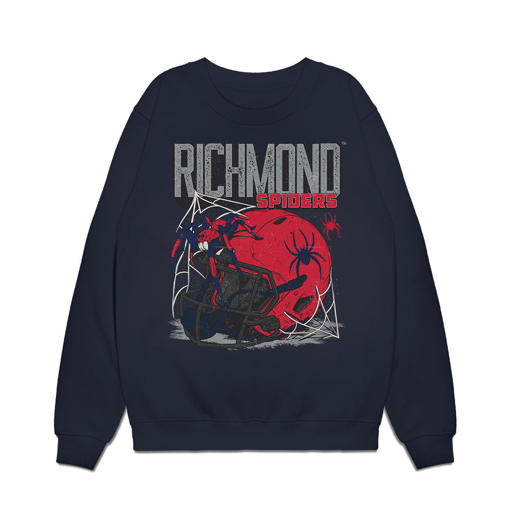 Richmond - NCAA Football : Marcus Yeager - Vintage Helmet Premium Crewneck Sweatshirt-0