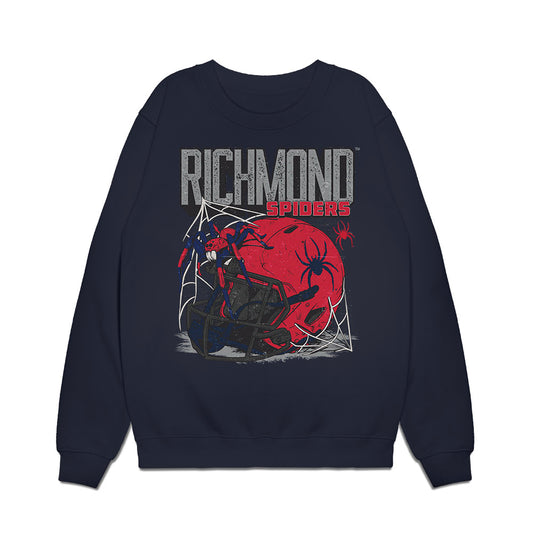 Richmond - NCAA Football : Marcus Yeager - Vintage Helmet Premium Crewneck Sweatshirt-0