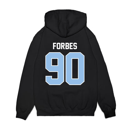 Old Dominion - NCAA Football : Christopher Forbes - Vintage Helmet Premium Hooded Sweatshirt-1