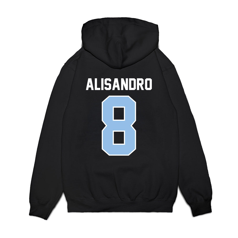 Old Dominion - NCAA Football : Botros Alisandro - Vintage Helmet Premium Hooded Sweatshirt-1