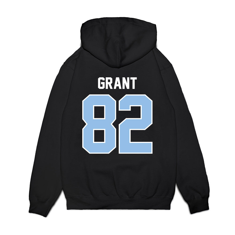 Old Dominion - NCAA Football : Jeremiah Grant - Vintage Helmet Premium Hooded Sweatshirt-1