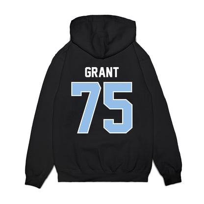 Old Dominion - NCAA Football : Skyler Grant - Vintage Helmet Premium Hooded Sweatshirt-1