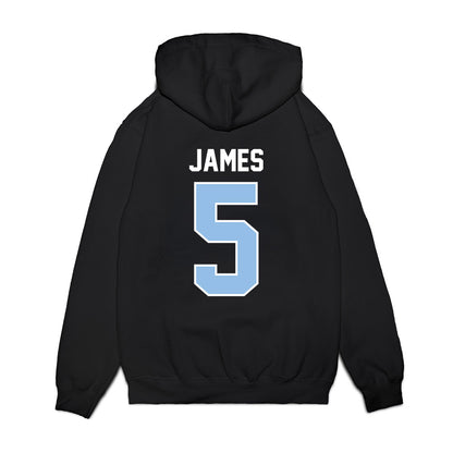Old Dominion - NCAA Football : Maurki James - Vintage Helmet Premium Hooded Sweatshirt-1