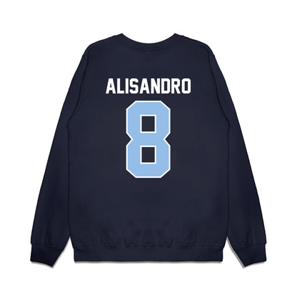 Old Dominion - NCAA Football : Botros Alisandro - Vintage Helmet Premium Crewneck Sweatshirt-1