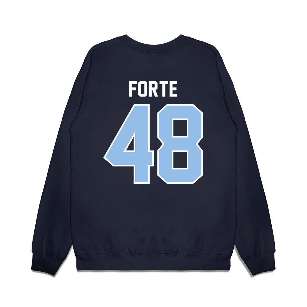 Old Dominion - NCAA Football : Mason Forte - Vintage Helmet Premium Crewneck Sweatshirt-1
