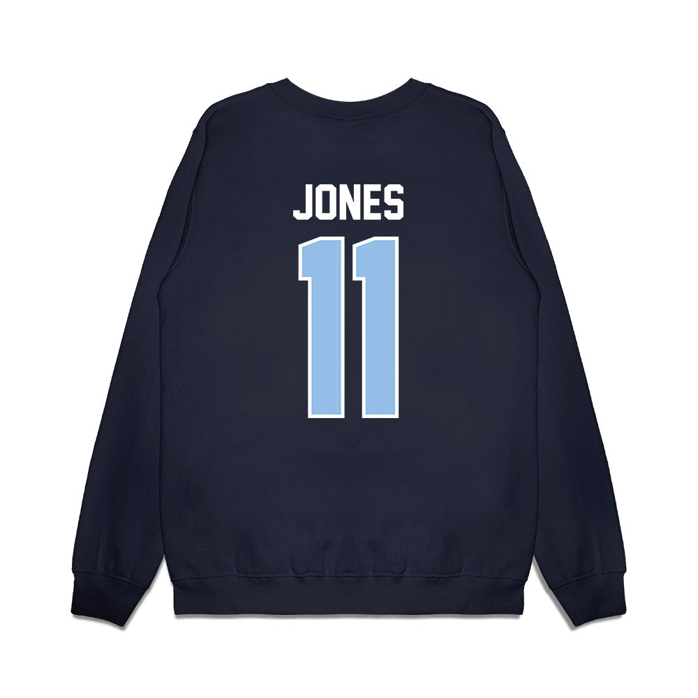 Old Dominion - NCAA Football : Nylen Jones - Vintage Helmet Premium Crewneck Sweatshirt-1