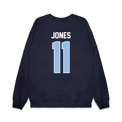Old Dominion - NCAA Football : Nylen Jones - Vintage Helmet Premium Crewneck Sweatshirt-1