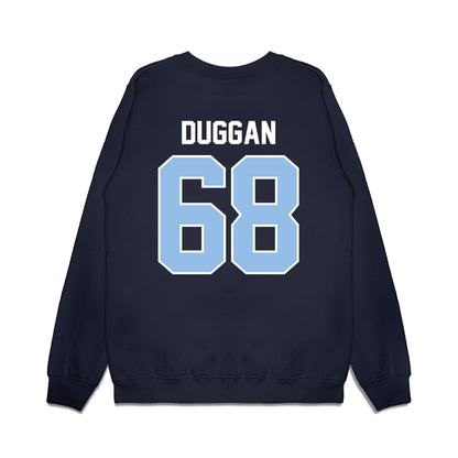 Old Dominion - NCAA Football : Griffin Duggan - Vintage Helmet Premium Crewneck Sweatshirt-1