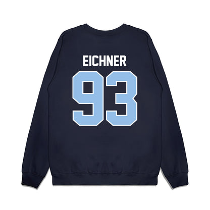 Old Dominion - NCAA Football : Nathanial Eichner - Vintage Helmet Premium Crewneck Sweatshirt-1