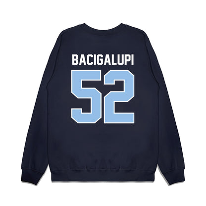 Old Dominion - NCAA Football : Jonathan Bacigalupi - Vintage Helmet Premium Crewneck Sweatshirt-1