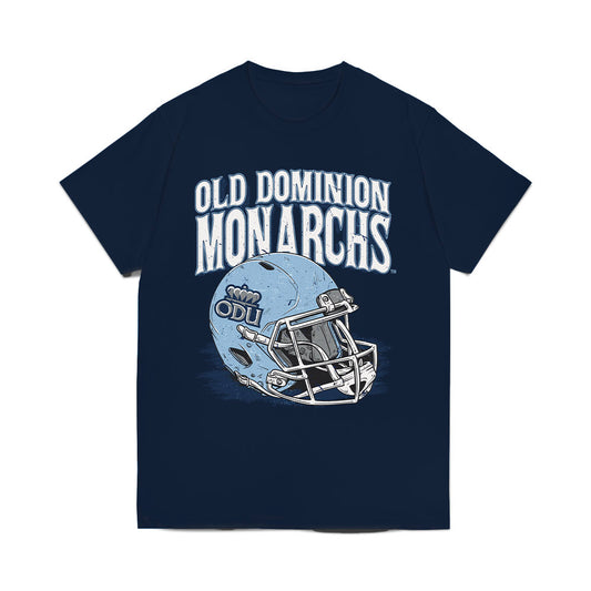 Old Dominion - NCAA Football : AJ Ashworth - Vintage Helmet Comfort Colors T-Shirt-0