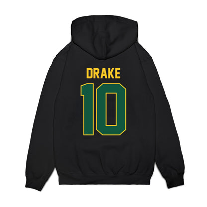 NDSU - NCAA Football : Trey Drake - Vintage Helmet Premium Hooded Sweatshirt-1
