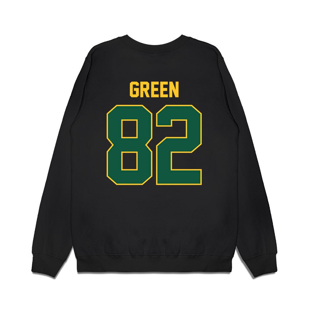 NDSU - NCAA Football : Sj Green - Vintage Helmet Premium Crewneck Sweatshirt-1