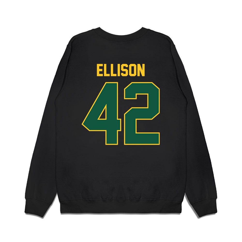 NDSU - NCAA Football : Isaac Ellison - Vintage Helmet Premium Crewneck Sweatshirt-1
